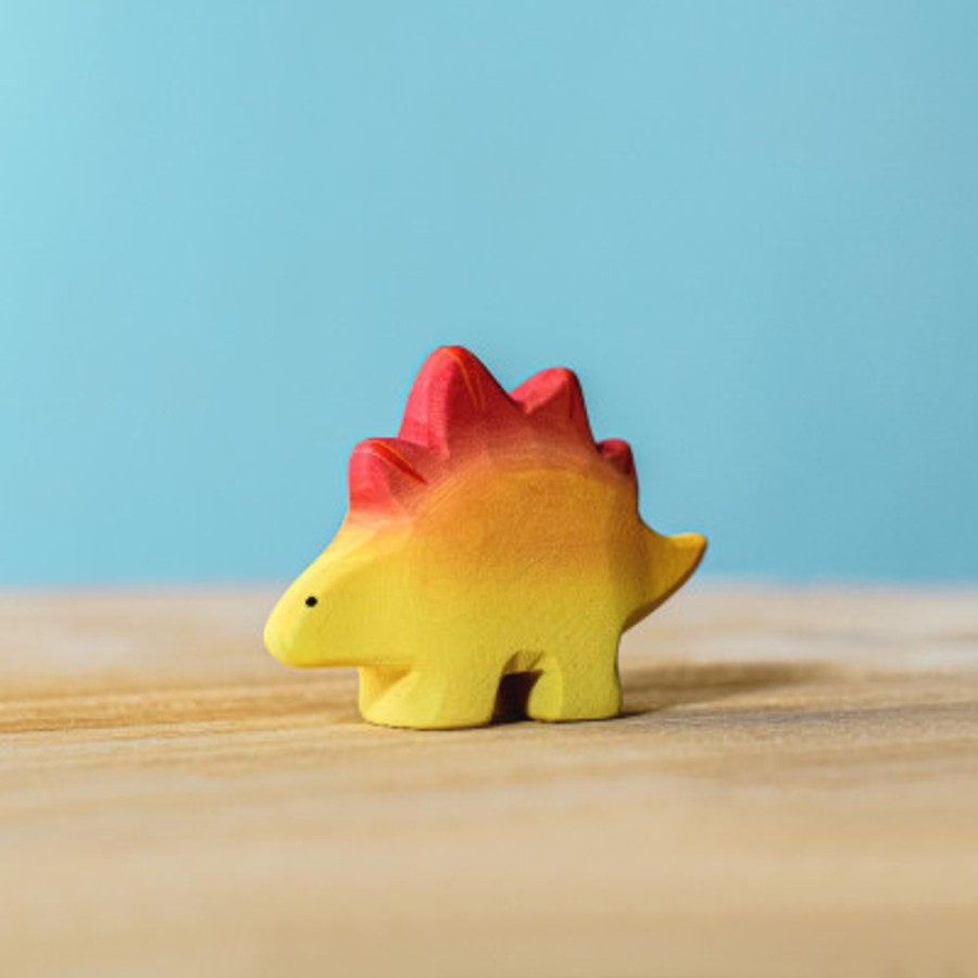 Wooden Animals Bumbu Toys | Dinosaur Stegosaurus Baby