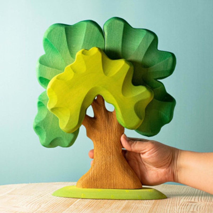 Decor Bumbu Toys | Large Green Oak