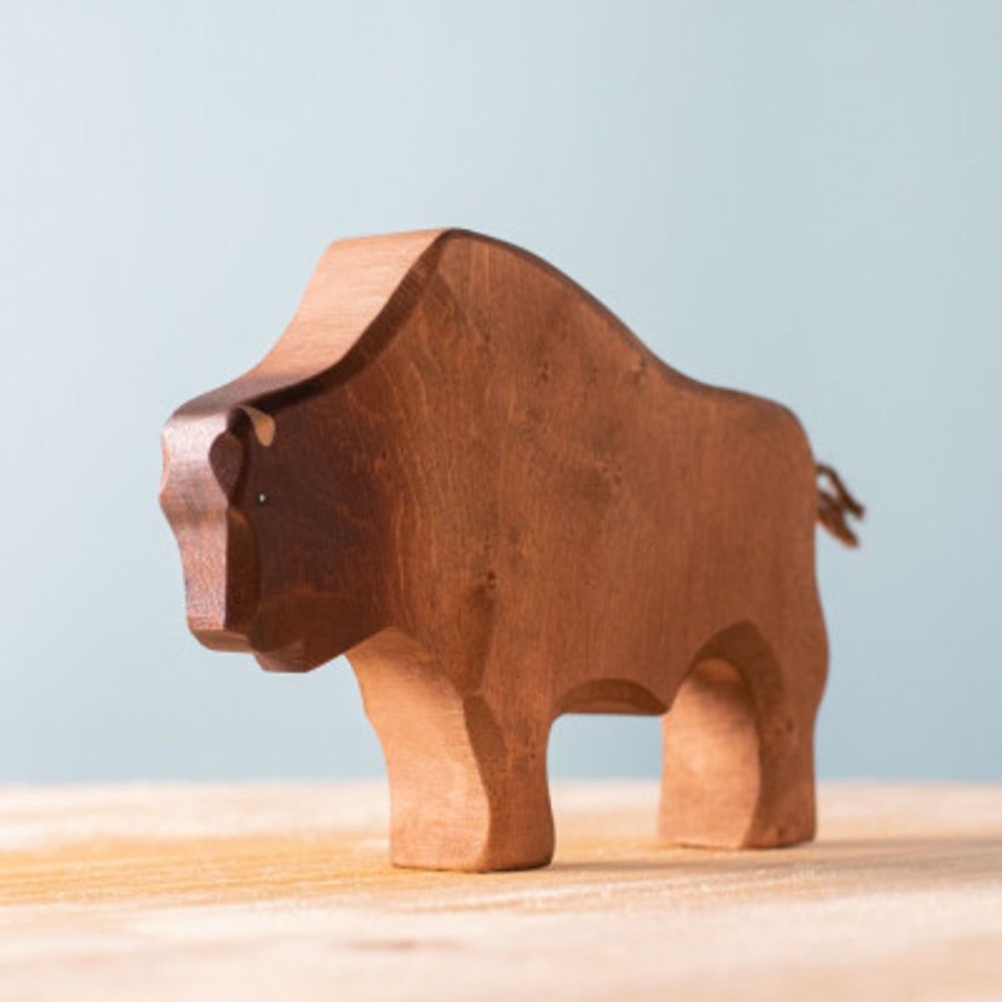 Wooden Animals Bumbu Toys | Bison Standing