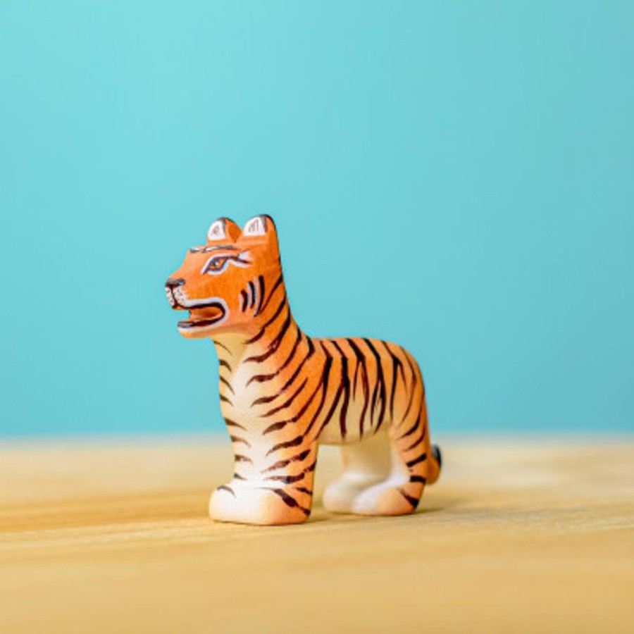 Wooden Animals Bumbu Toys | Tiger Cub Standing