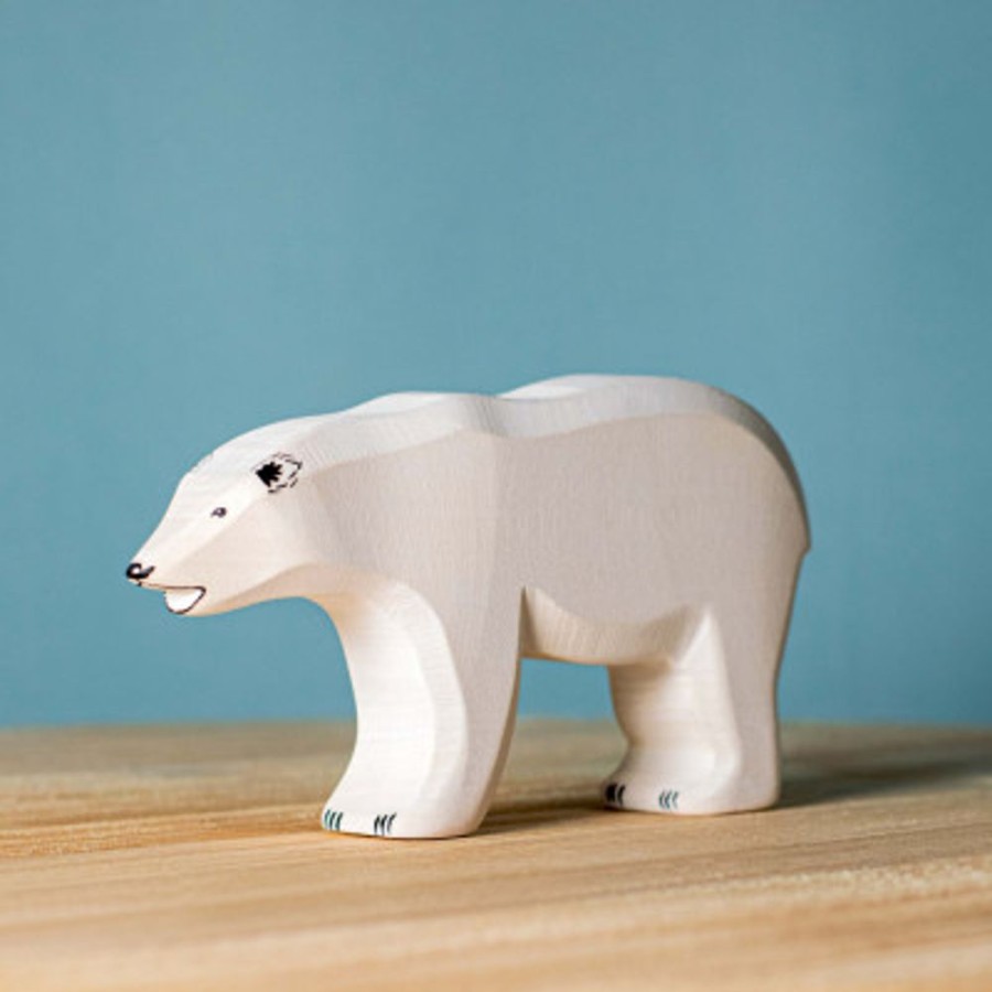 Wooden Animals Bumbu Toys | Polar Bear