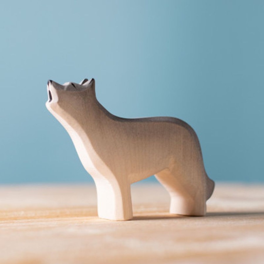 Wooden Animals Bumbu Toys | Wolf