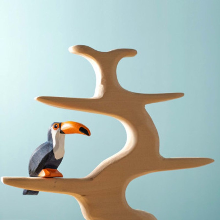 Wooden Animals Bumbu Toys | Toucan Sitting