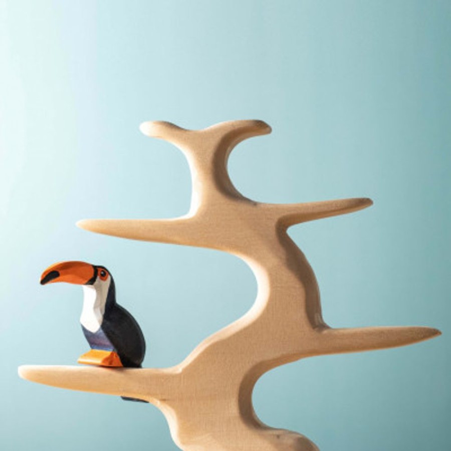 Wooden Animals Bumbu Toys | Toucan Sitting