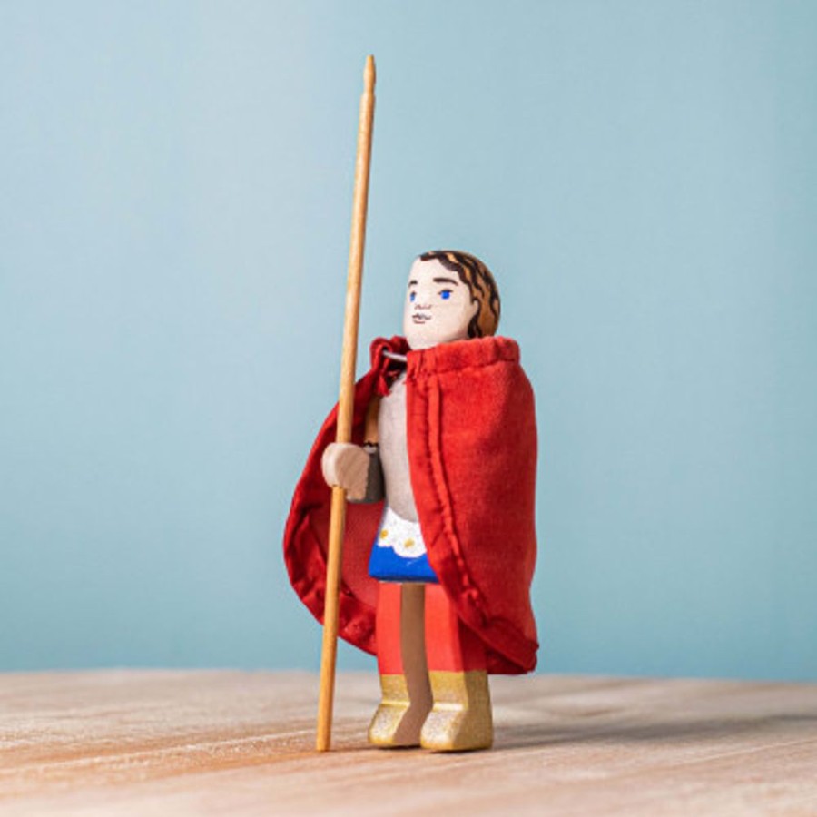 Characters Bumbu Toys | St Georghe With Spear And Cape Set