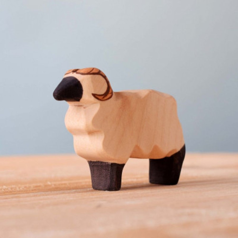 Wooden Animals Bumbu Toys | Ram Standing