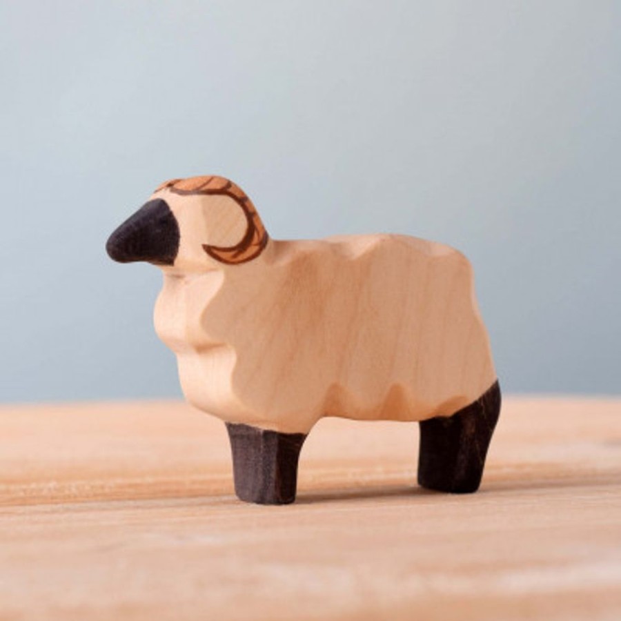 Wooden Animals Bumbu Toys | Ram Standing