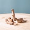 Wooden Animals Bumbu Toys | Otter Family Set