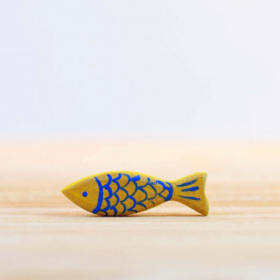 Wooden Animals Bumbu Toys | Trout Golden Fish