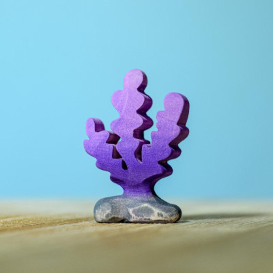 Wooden Animals Bumbu Toys | Purple Seaweed