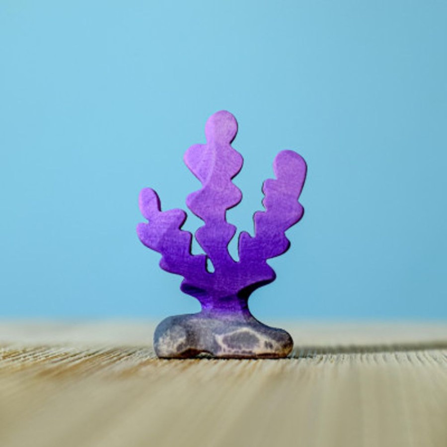 Wooden Animals Bumbu Toys | Purple Seaweed