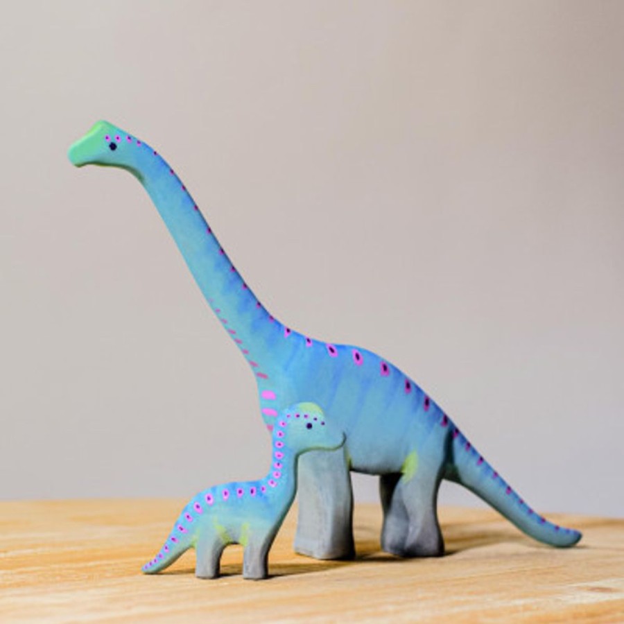 Wooden Animals Bumbu Toys | Brontosaurus Set