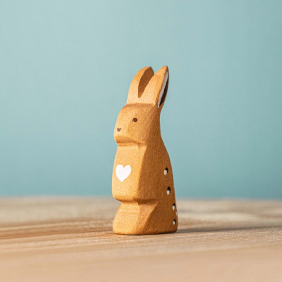 Wooden Animals Bumbu Toys | Careful Rabbit