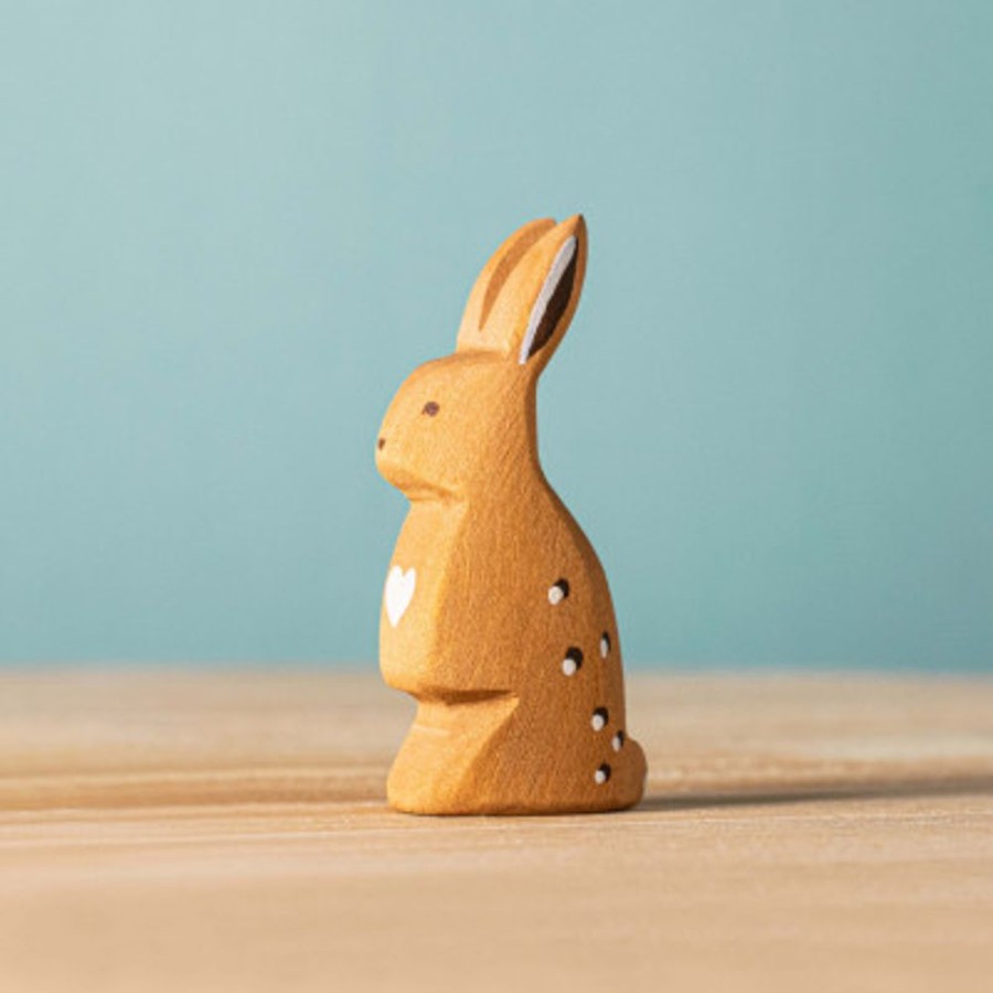 Wooden Animals Bumbu Toys | Careful Rabbit