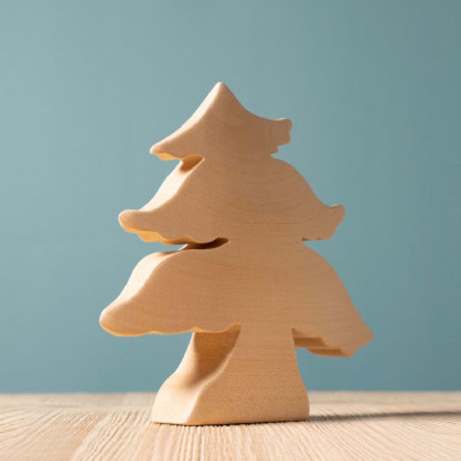 Educational Toys Bumbu Toys | Large Spruce Tree Blank