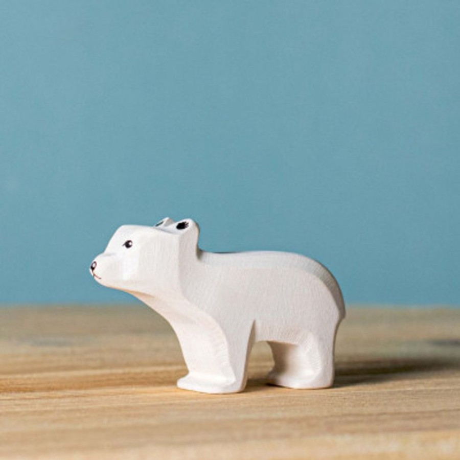 Wooden Animals Bumbu Toys | Small Polar Bear