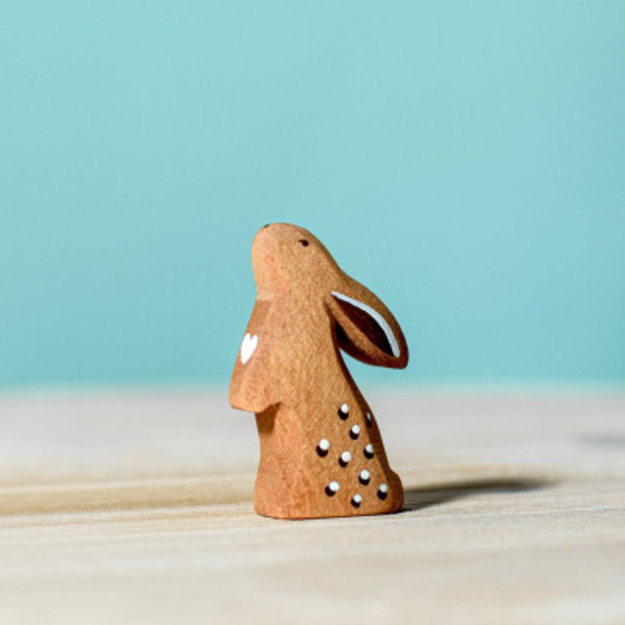 Wooden Animals Bumbu Toys | Curious Rabbit