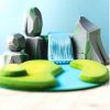 Decor Bumbu Toys | River Plate, Waterfall, Mossy Rocks Set